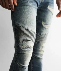 Sale Jeans|Bottoms | Smoke Rise® Taper Stretch Jean Alley Blue