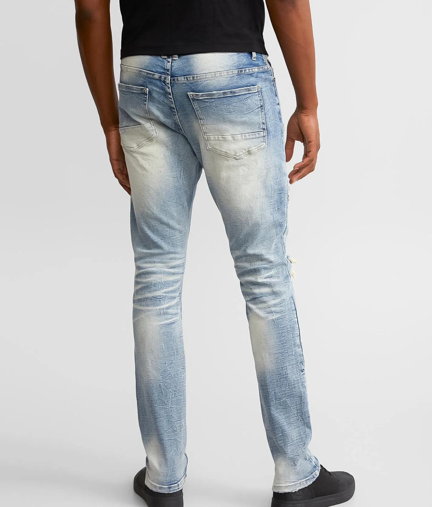 Smoke Rise® Taper Stretch Jean Canal Blue Sale