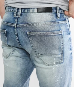 Sale Jeans|Bottoms | Smoke Rise® Taper Stretch Jean Orient Blue