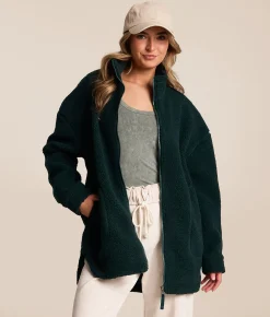 LIV Outdoor Tara Sherpa Insulated Jacket Birch Sale