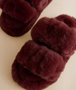 Mia Tareah Double Strap Slipper Neutral Best