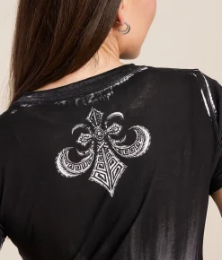 Affliction Tarnished Warrior T-Shirt White Reactive Sale