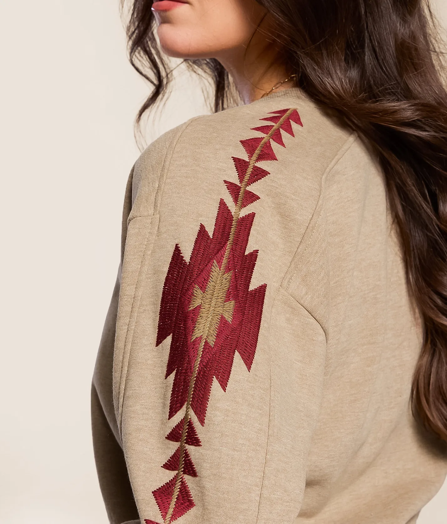Ariat Tatonka Pullover Brown Heather New