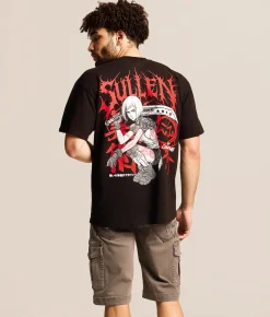 Sullen Tattoo Ronin T-Shirt Jet Black Online
