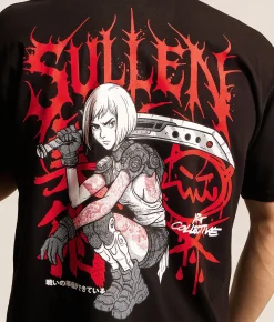 Sullen Tattoo Ronin T-Shirt Jet Black Online