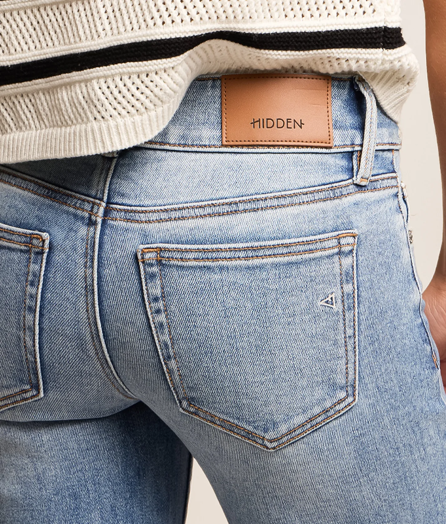 HIDDEN Tatum Classic Straight Stretch Jean Point Cabrillo New