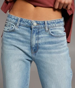BKE Taylor Low Slung Baggy Wide Leg Stretch Jean Webster