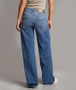 BKE Taylor Low Slung Baggy Wide Leg Stretch Jean Alonzo 2