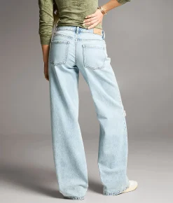 BKE Taylor Low Slung Baggy Wide Leg Stretch Jean Hyman Online