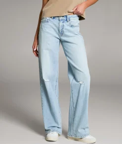 BKE Taylor Low Slung Baggy Wide Leg Stretch Jean Sawaya Discount