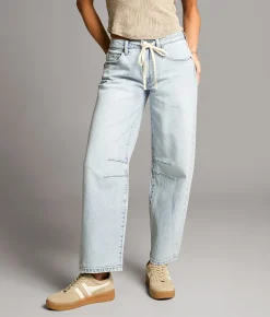 BKE Taylor Low Slung Horsehoe Stretch Jean Haring 3 Sale