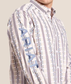 Tops | Ariat Team Daniel Shirt White Multi
