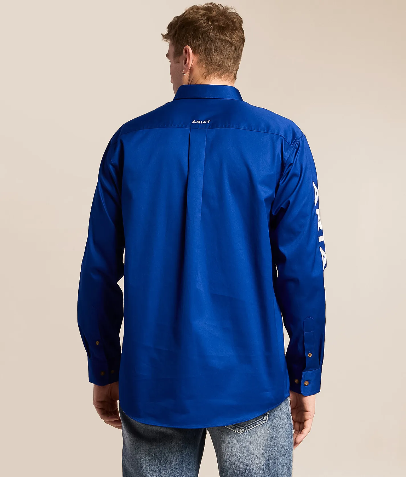 Tops | Ariat Team Logo Twill Classic Shirt Ultramarine