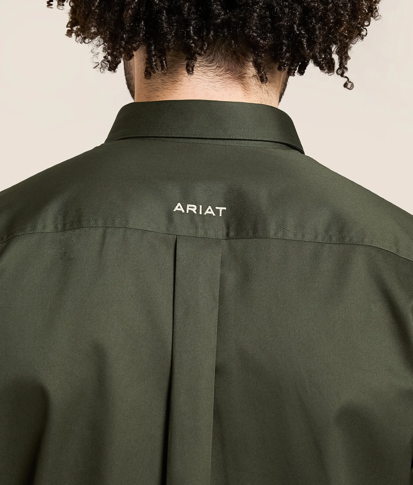 Tops | Ariat Team Logo Twill Shirt Olive Khaki