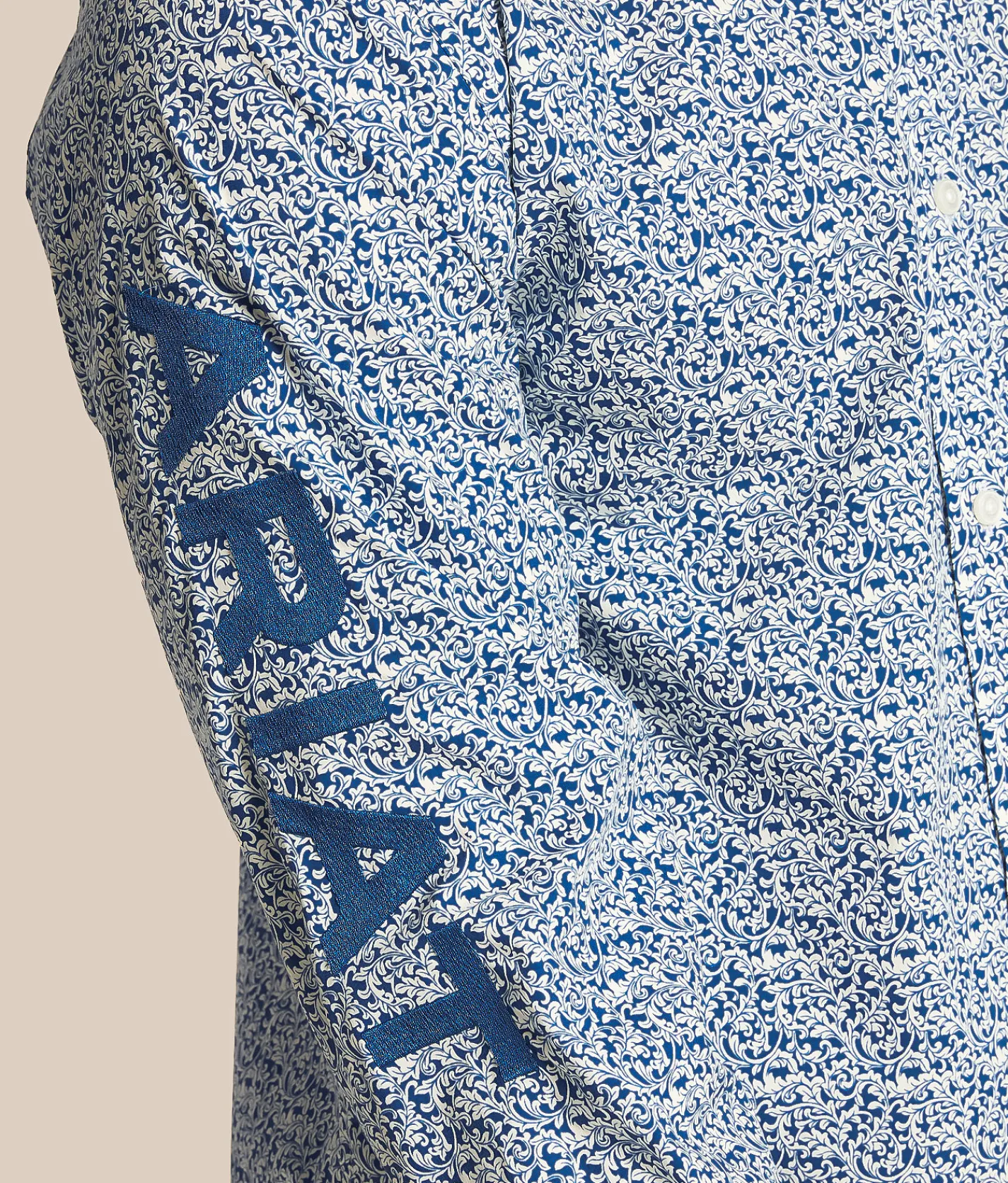 Ariat Team Parks Fitted Shirt Blue Navy Hot