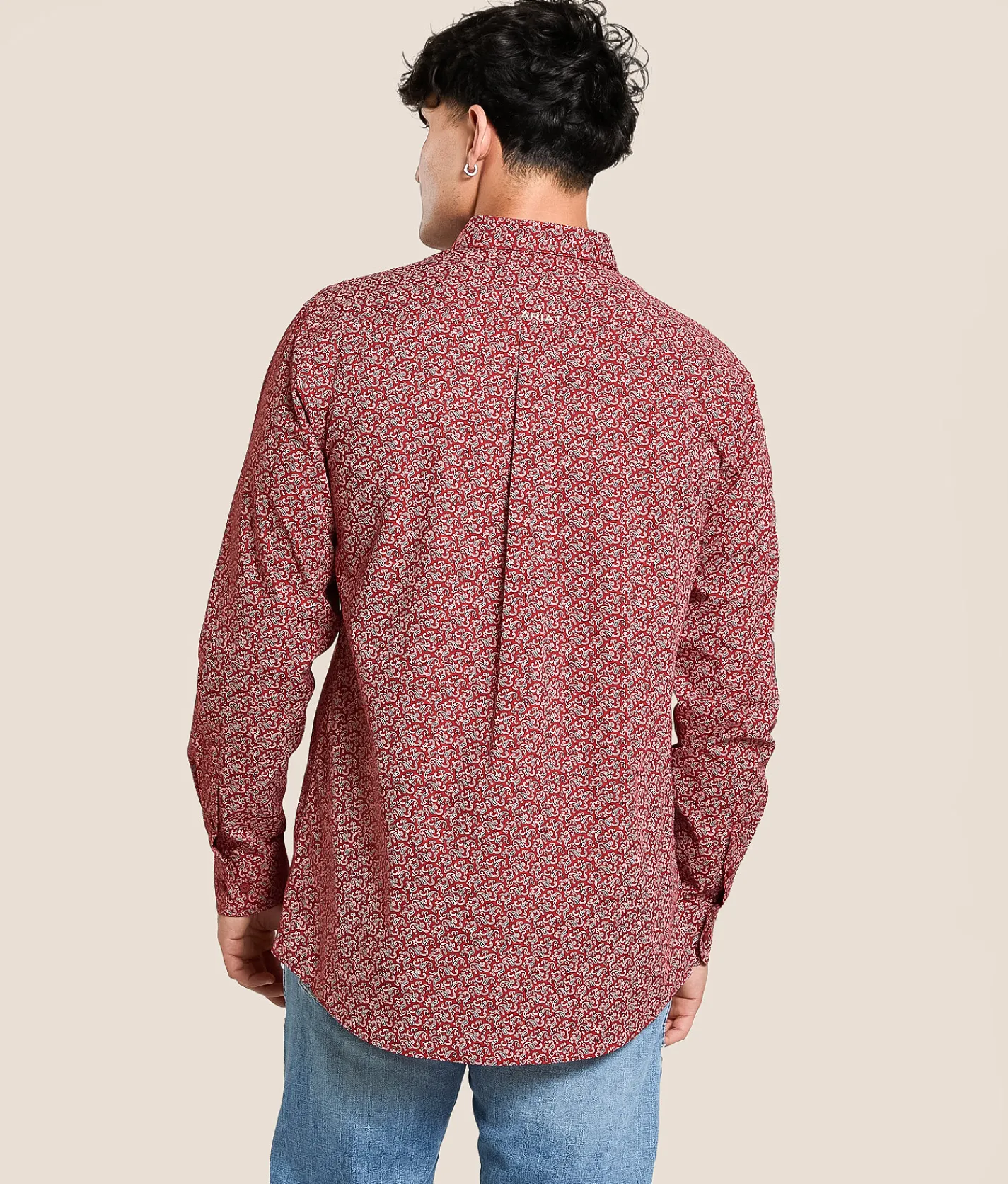 Ariat Team Pearl Shirt Red Beige Online