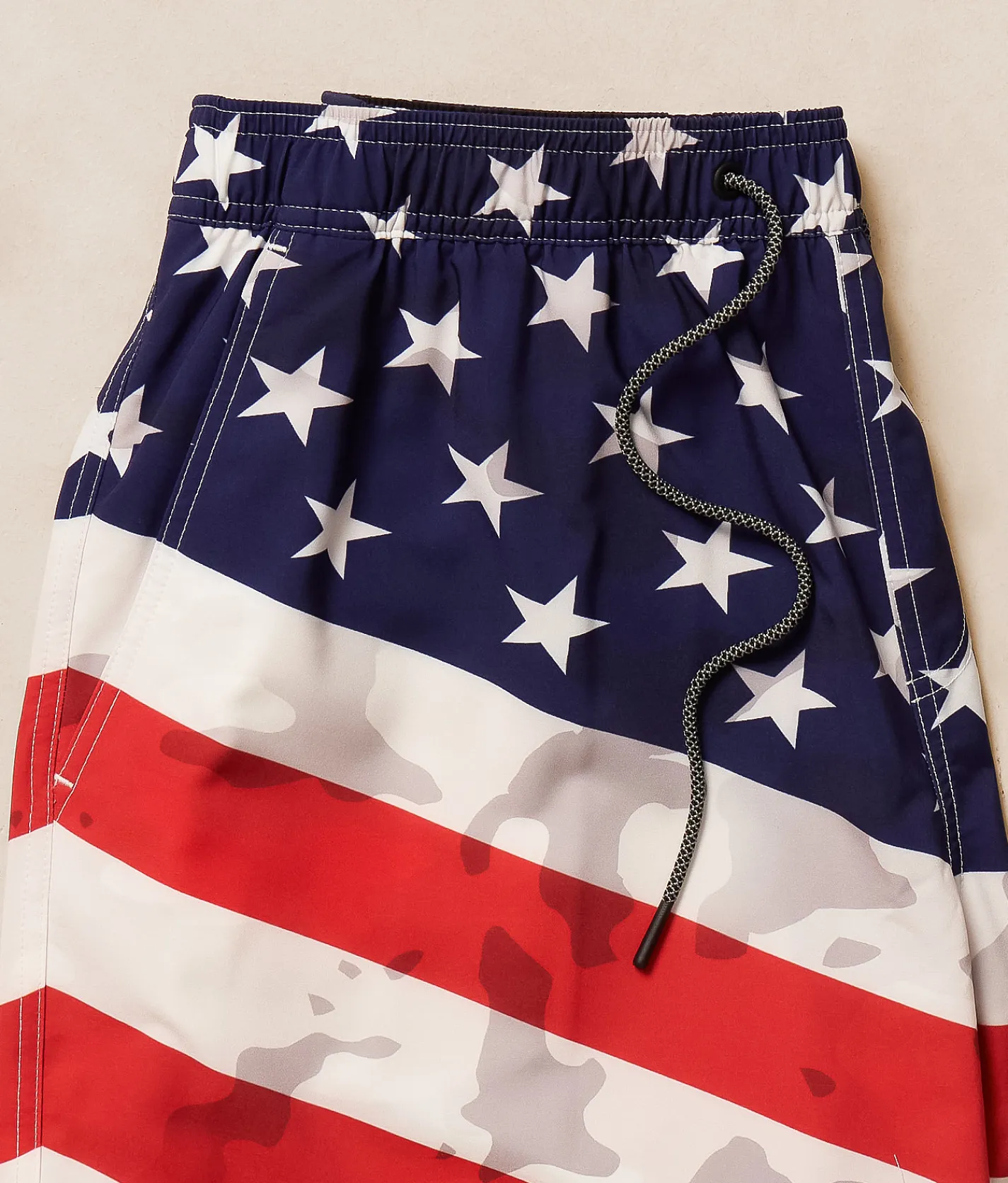 Howitzer Team USA Stretch Swim Trunks White Sale