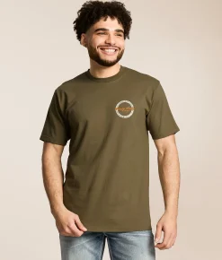 Honey Hole® Tech Badge T-Shirt Military Green