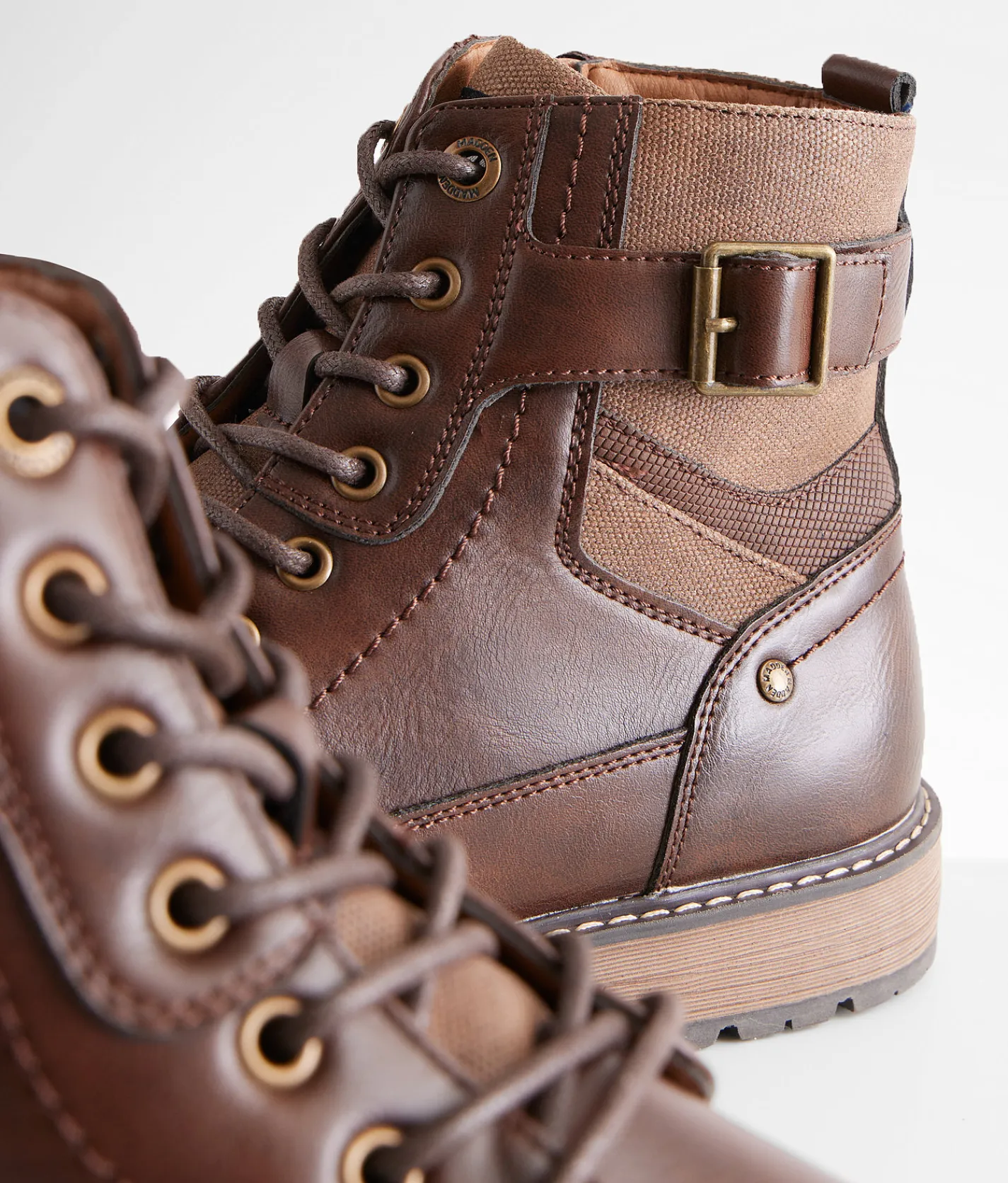 Steve Madden Teetr Boot Brown Clearance