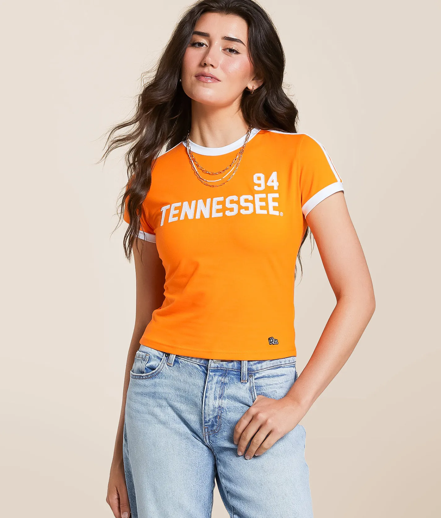 Tops | HYPE AND VICE Tennessee Volunteers Baby Cropped T-Shirt Tennessee Orange