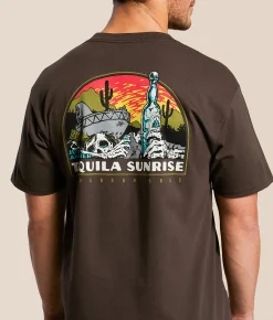 Anderson Bros Tequila Sunrise T-Shirt Java