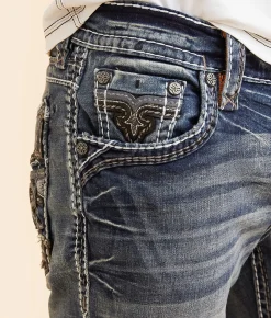 Rock Revival Jeans|Bottoms | Rock Revival Terry Slim Boot Stretch Jean Terry SB203