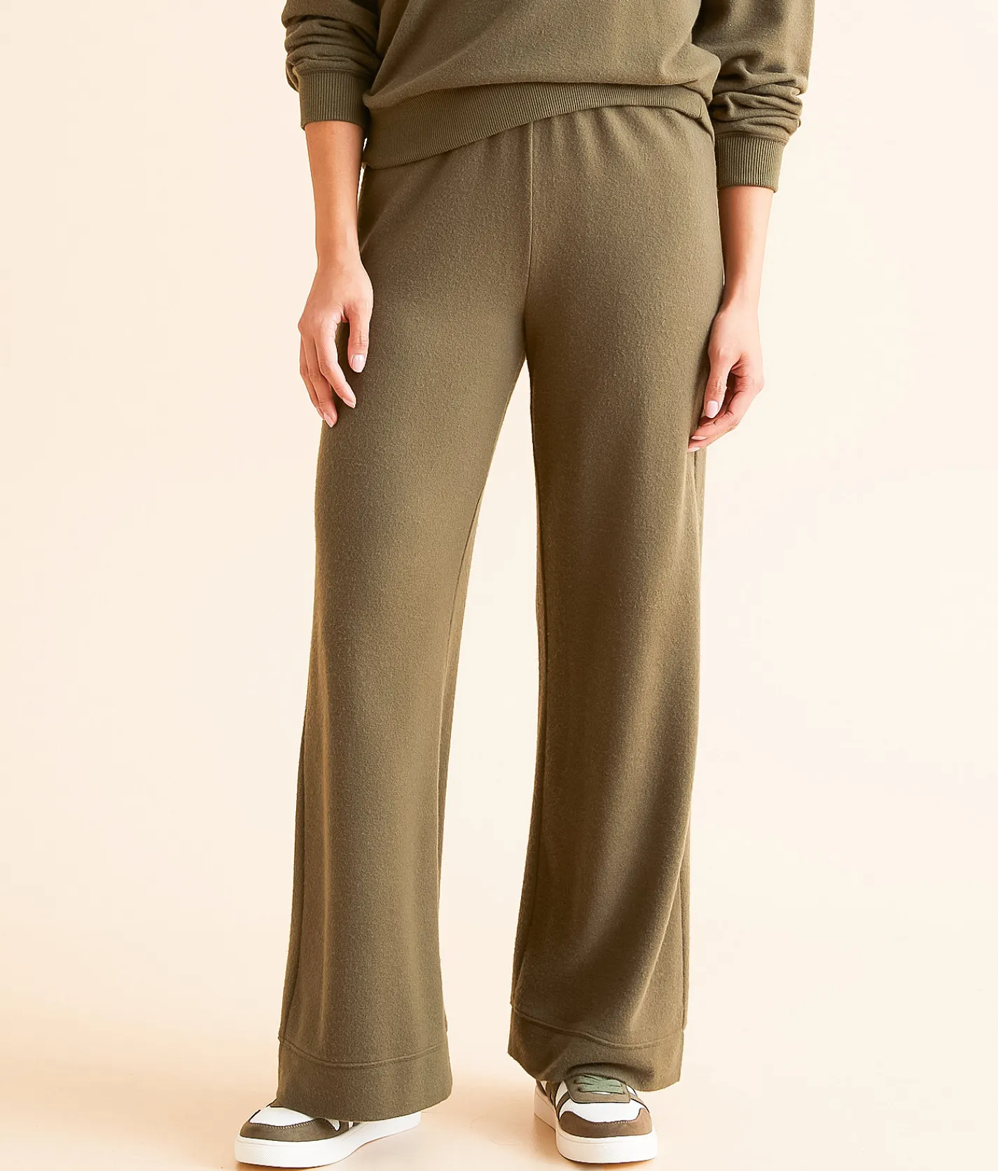 Z Supply Tessa Cozy Pant Grape Leaf Clearance