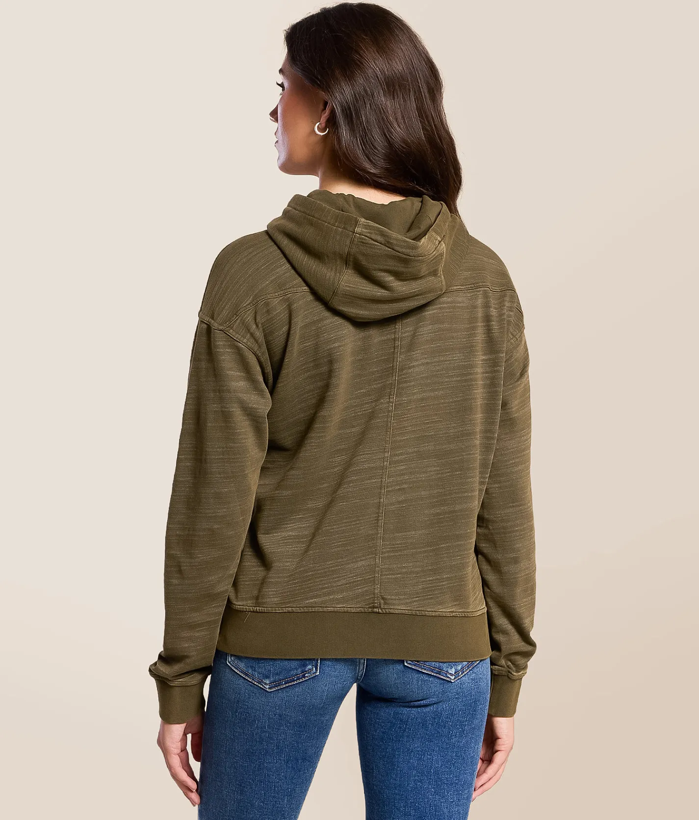 Kimes Ranch Tess Hooded Sweatshirt Dark Olive Outlet