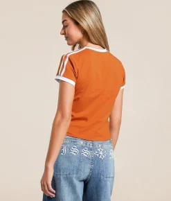 Tops | HYPE AND VICE Texas Longhorns Baby Cropped T-Shirt Texas Orange