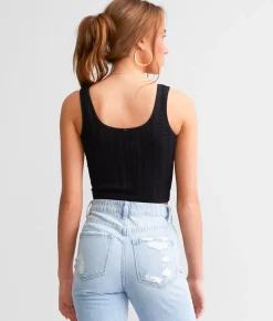 Tops | Freshwear Textured Bralette Mink
