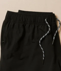 Bottoms|Shorts | Departwest Textured Hybrid Short Black