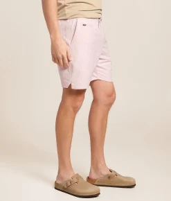 Bottoms|Shorts | Departwest Textured Hybrid Stretch Short Cornflower