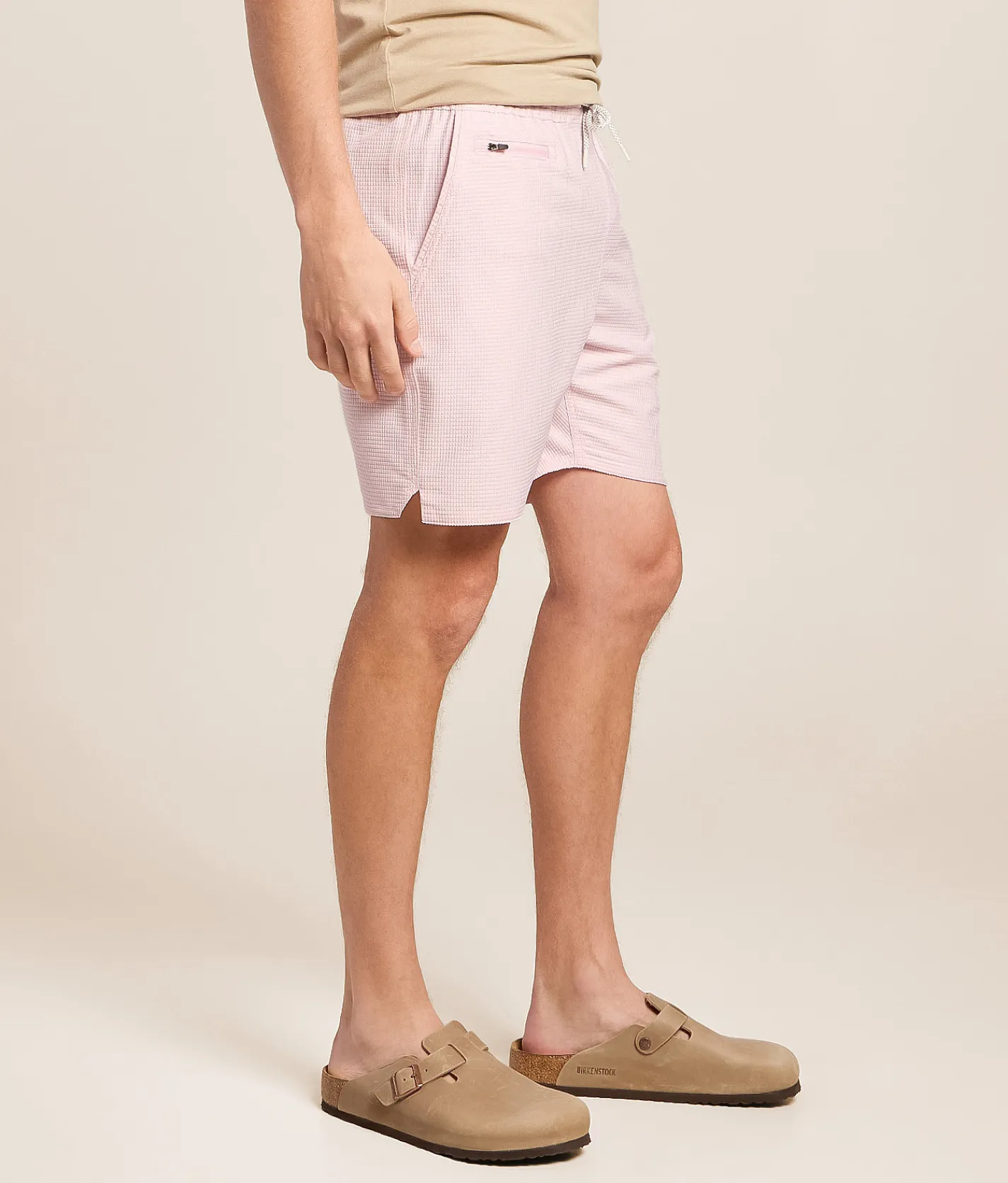 Bottoms|Shorts | Departwest Textured Hybrid Stretch Short Cornflower