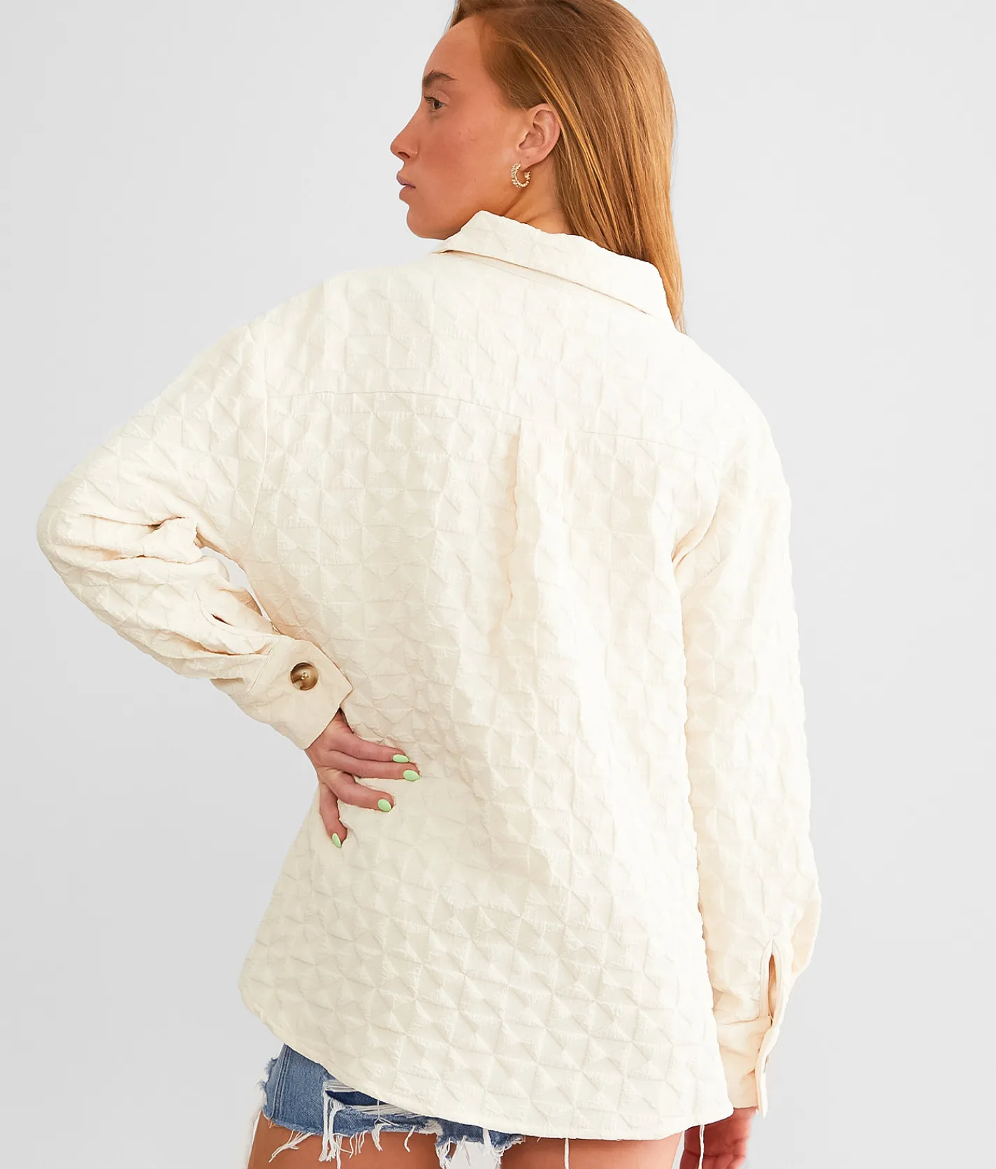 Privy Textured Jacket Cream Best