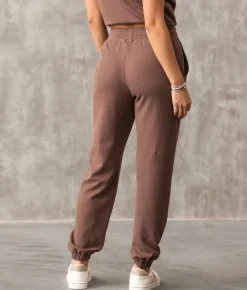 Buckle Black Textured Jogger Deep Taupe Hot