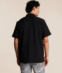 Tops | Nova Industries Textured Knit Shirt White