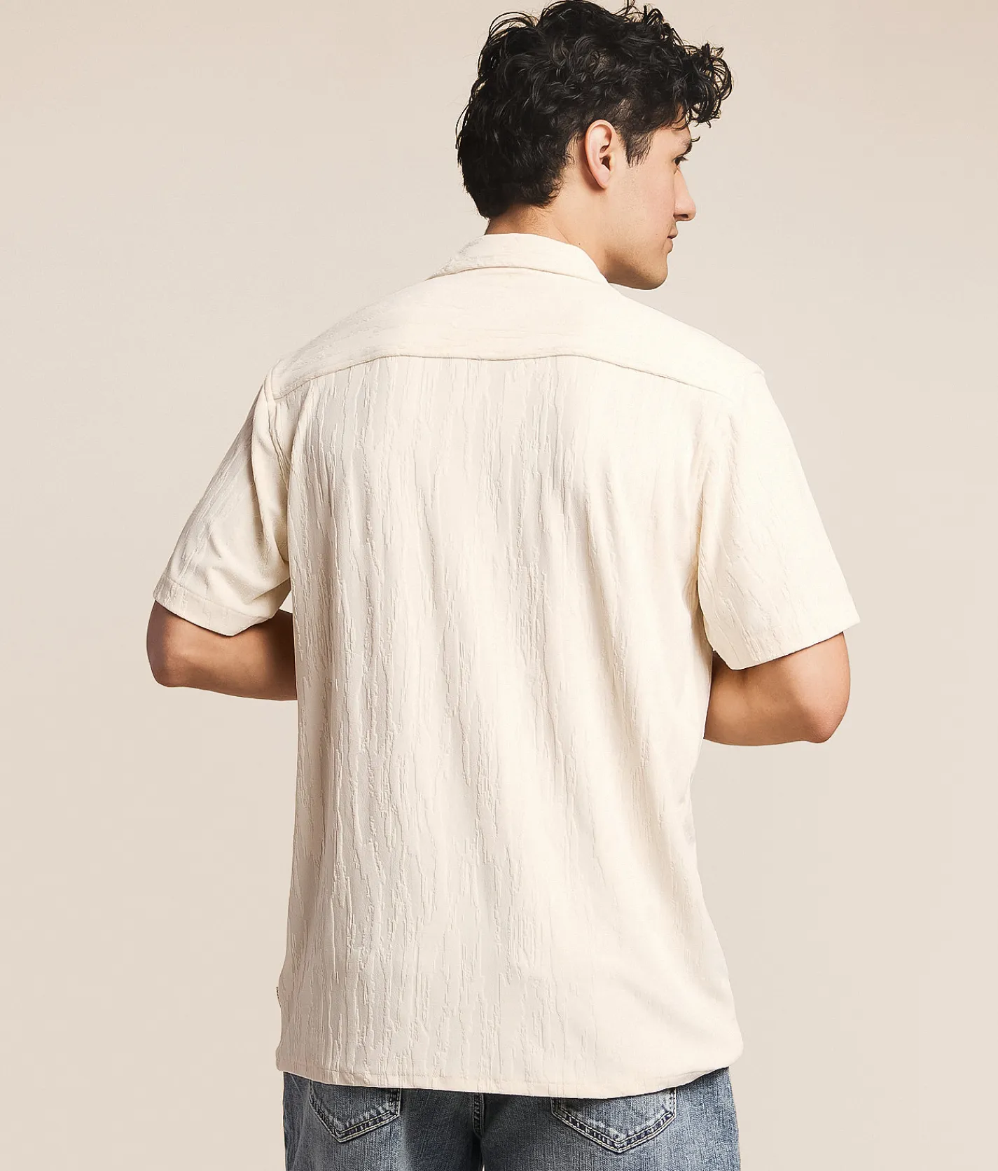 Tops | Nova Industries Textured Knit Shirt Sea Pearl