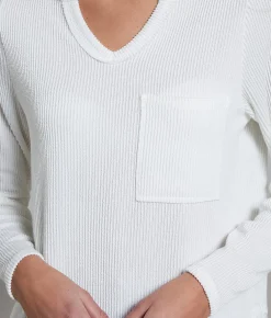 Tops | BKE Textured Knit Top Off White