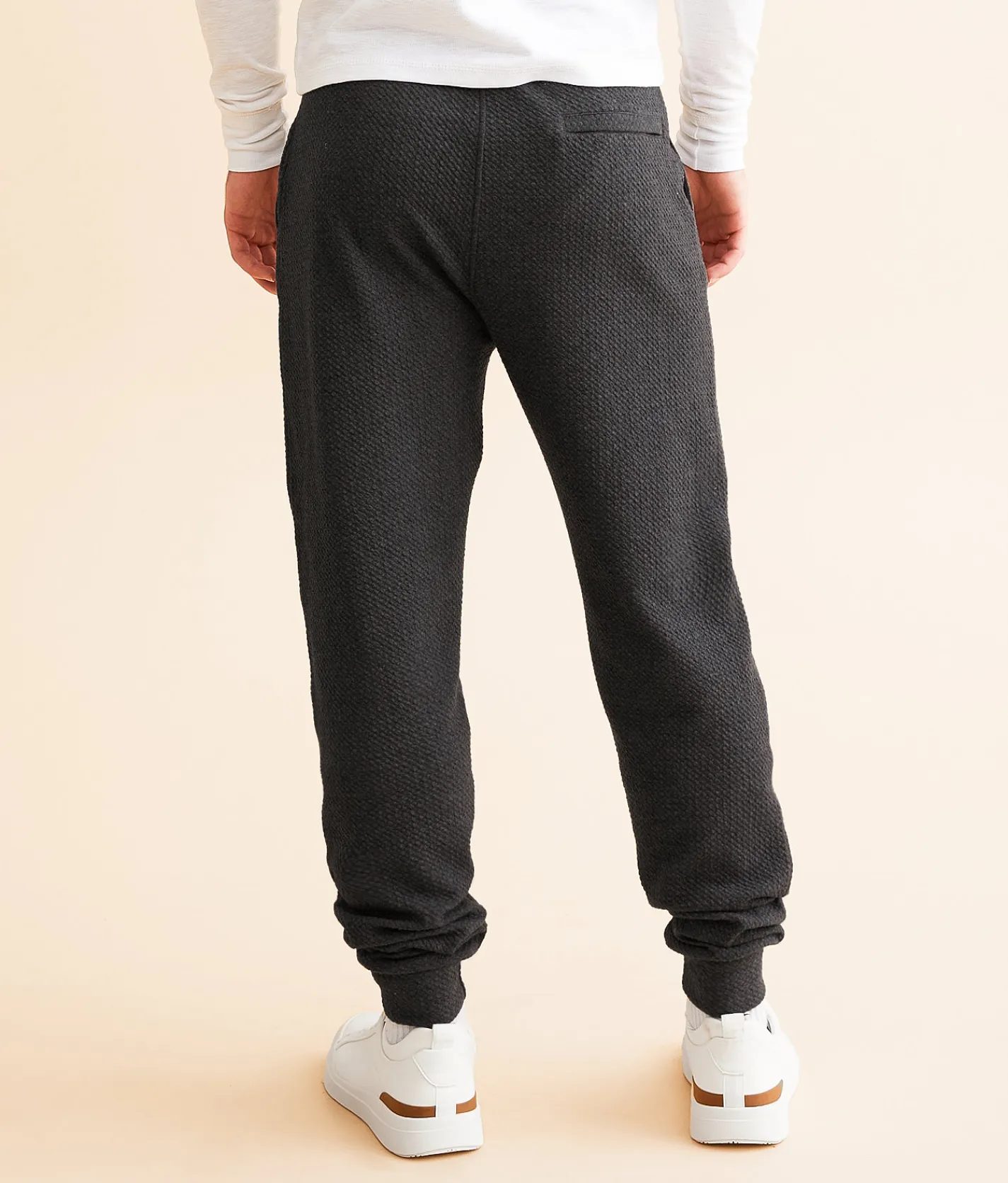 BKE Textured Performance Jogger Charcoal Heather Sale
