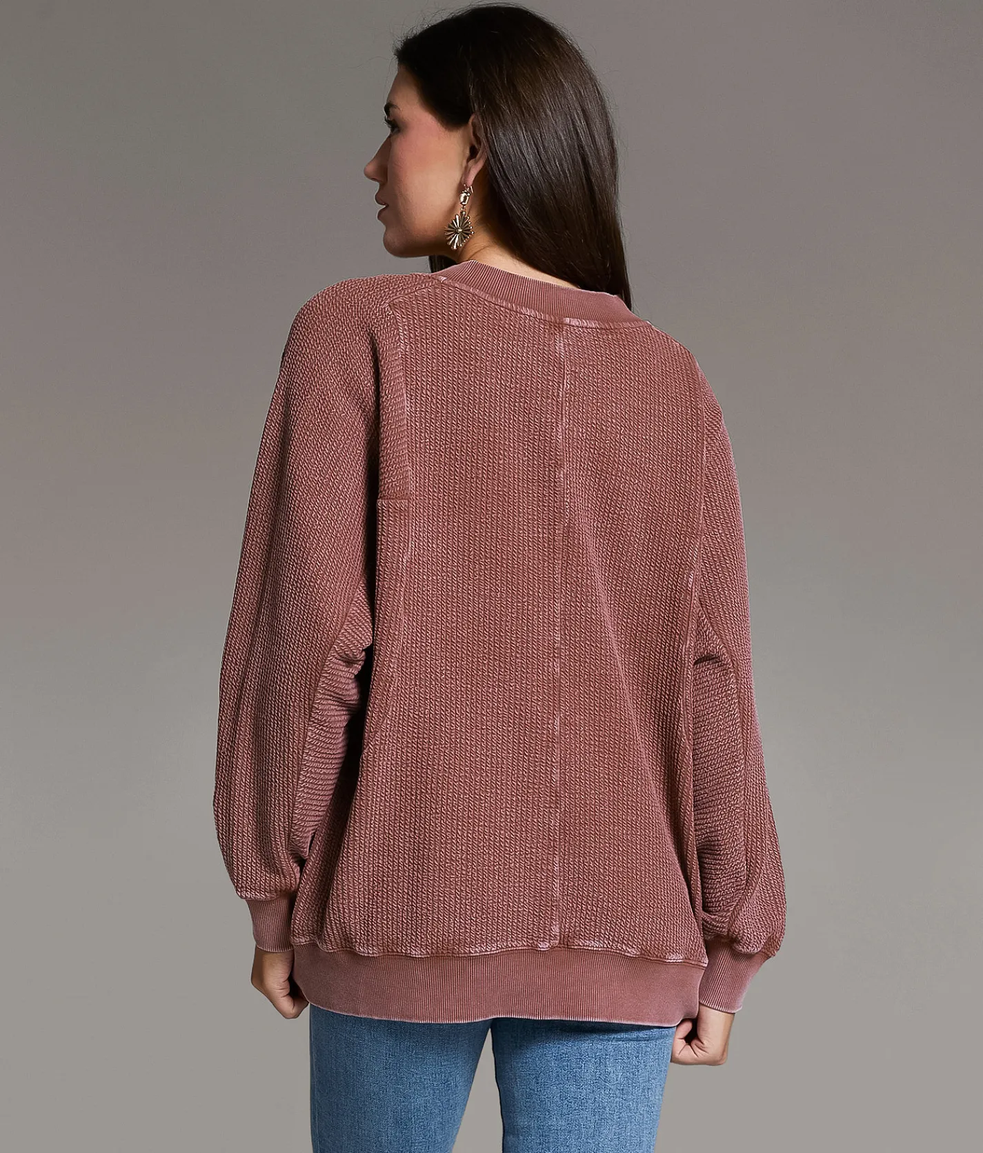 Tops|Coats & Jackets | BKE Textured Shacket Apple Butter