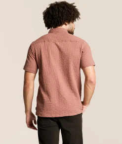 Tops | Nova Industries Textured Shirt Burlwood