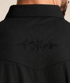 Tops | Gentry County Textured Standard Shirt Tannin