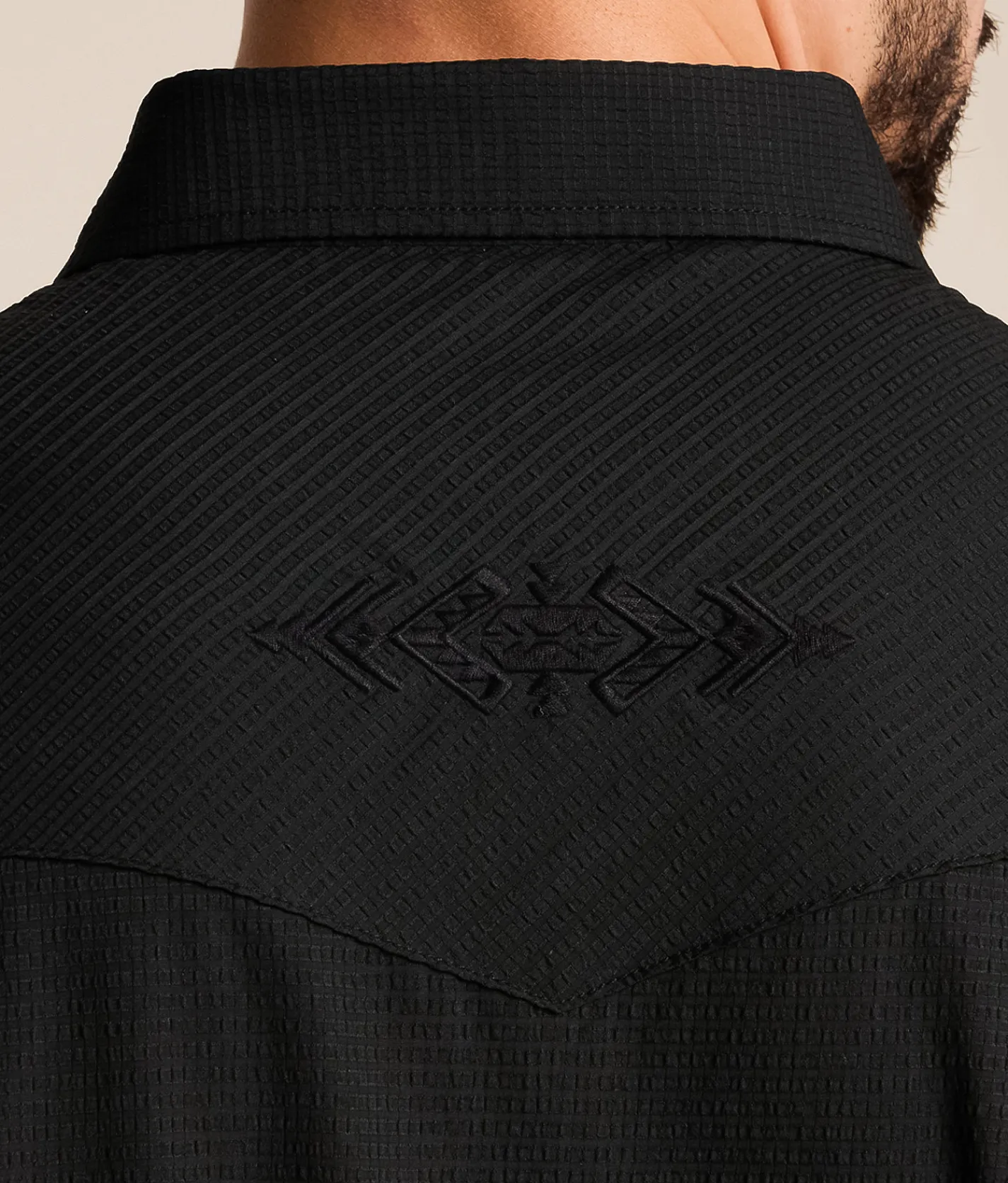 Tops | Gentry County Textured Standard Shirt Tannin