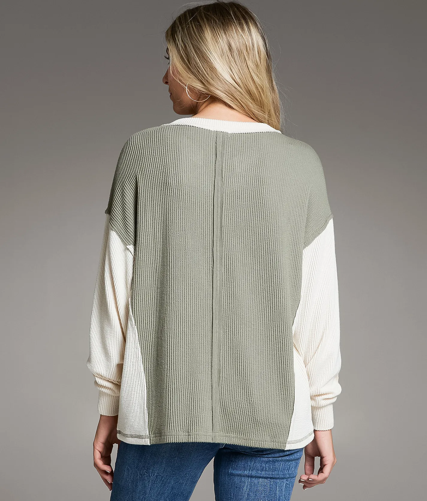 Tops | BKE Textured Stripe Top Vetiver