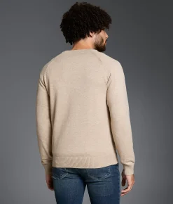 Outpost Makers Textured Sweater Tan Sale
