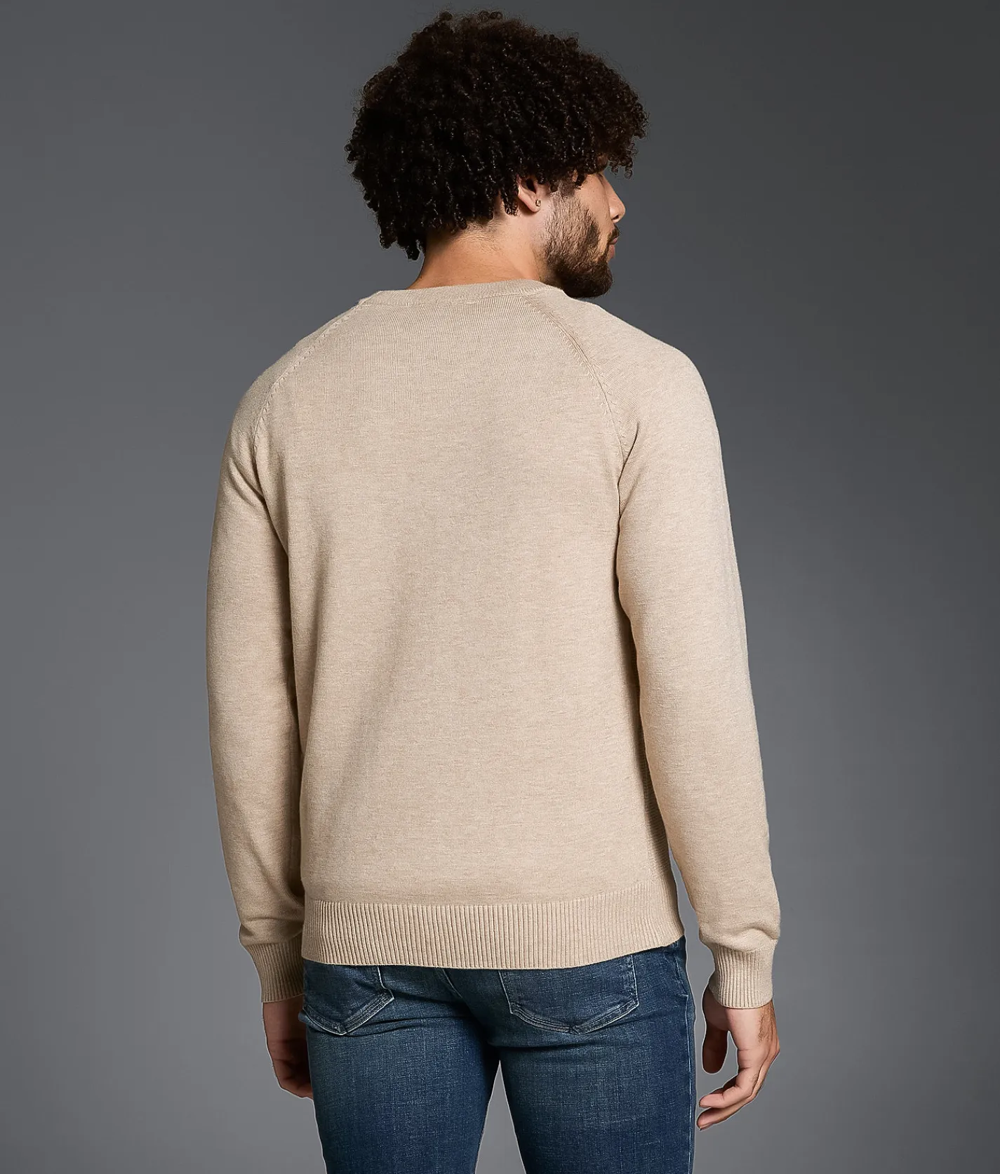 Outpost Makers Textured Sweater Tan Sale