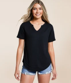 White Crow Textured Top Twilight Blue Sale