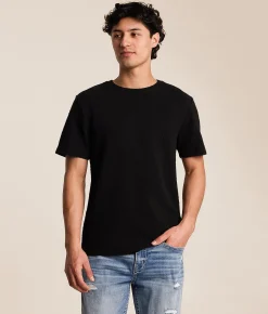 Tops | Nova Industries Textured T-Shirt Black