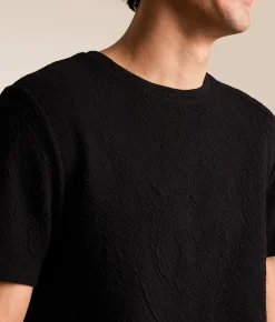 Tops | Nova Industries Textured T-Shirt Black