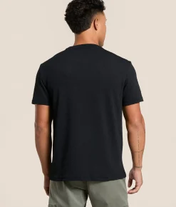 Tops | Nova Industries Textured T-Shirt Black